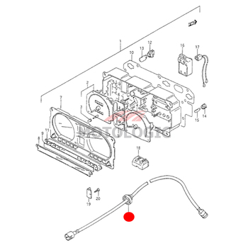 SPEEDOMETER CABLE SUZUKI SAMURAI SERIES