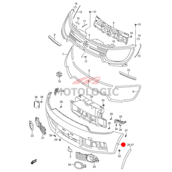 FRONT BUMPER SUZUKI IGNIS SERIES