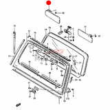 SUNVISOR RIGHT SUZUKI SAMURAI SERIES