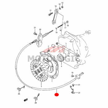 CLUTCH CABLE SUZUKI VITARA SERIES